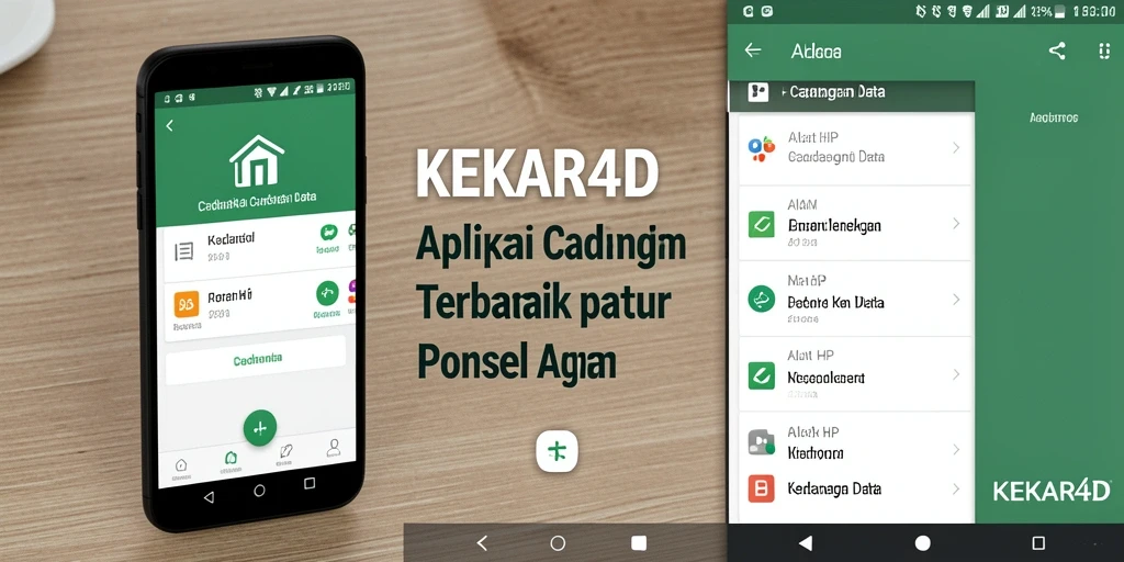 Tampilan antarmuka KEKAR4D yang sederhana dan intuitif.