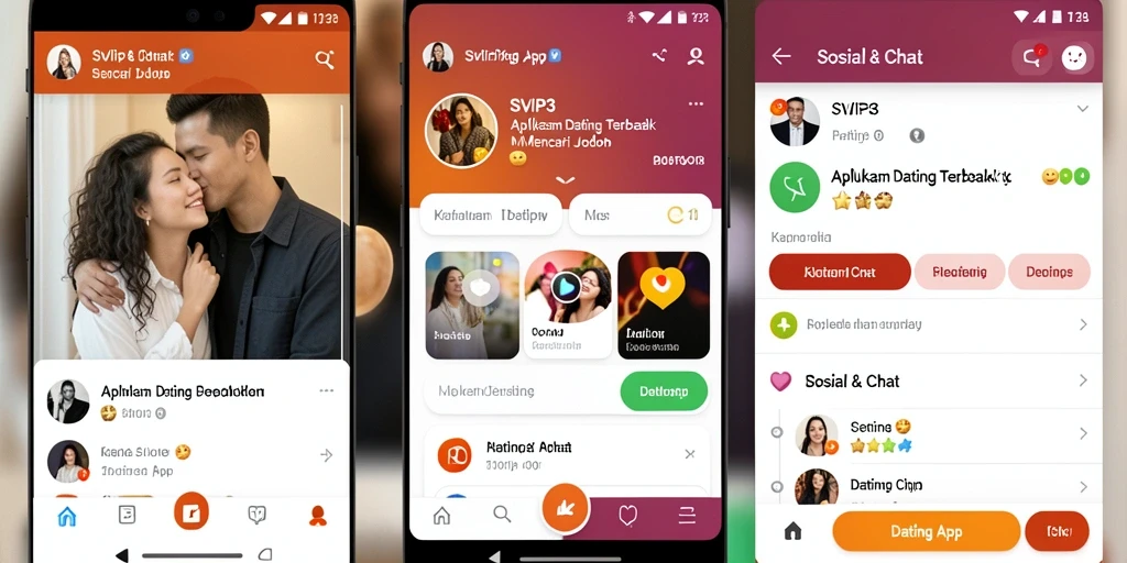 Antarmuka SVIP3 menampilkan profil pengguna dengan jelas dan menarik.
